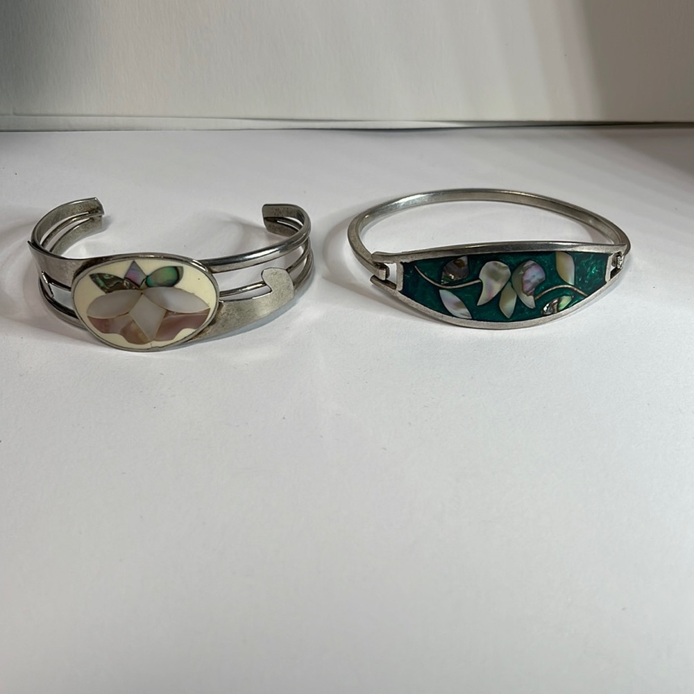 Two alpaca bracelets